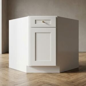 Shaker 36 Inch Diagonal Sink Base Cabinet with single door