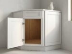 Shaker 36 Inch Diagonal Sink Base Cabinet for corner kitchens