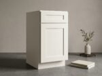 Shaker Document File Base Cabinet with single door and drawer