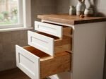 Shaker Vanity Sink Base Cabinet with solid wood frame