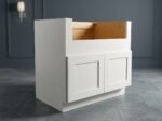 Shaker 36 Inch Farm Sink Base Cabinet in classic Shaker style