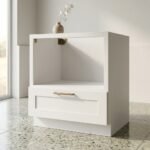 Shaker Microwave Base Cabinet with Drawer for kitchen storage