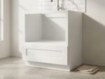 Shaker Microwave Base Cabinet with Drawer featuring dovetail construction