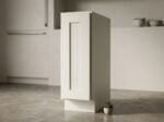 Shaker Base Cabinet Single Door with solid wood frame