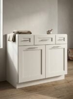 Shaker 48 Inch Vanity Cabinet with Drawers in classic Shaker style