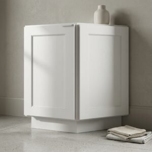 Shaker Base End Cabinet with double doors